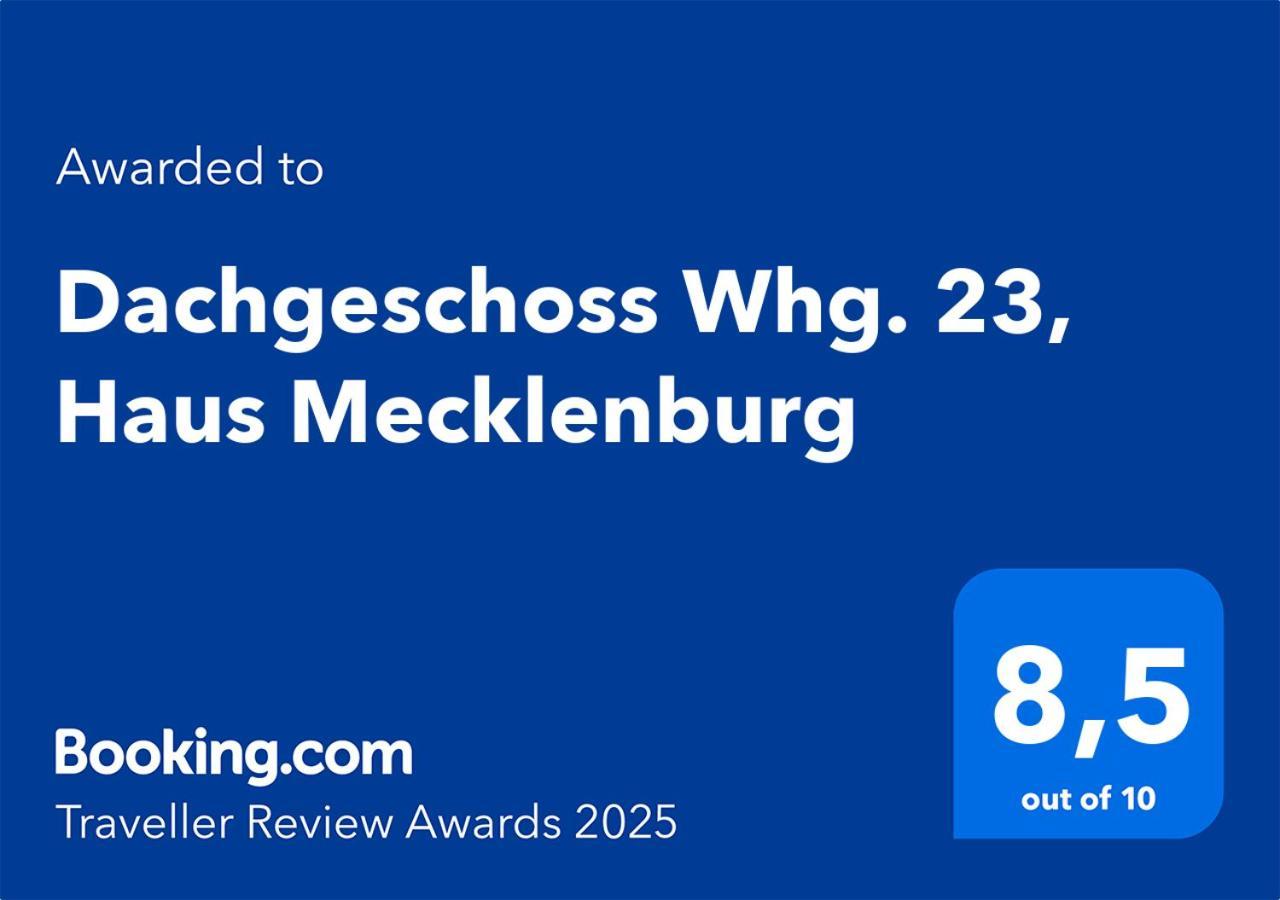 Dachgeschoss Whg. 23, Haus Mecklenburg Apartment Kuehlungsborn Luaran gambar